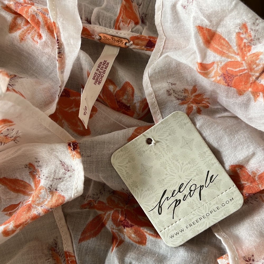 Free People Ruffle Top - Picture 7 of 7
